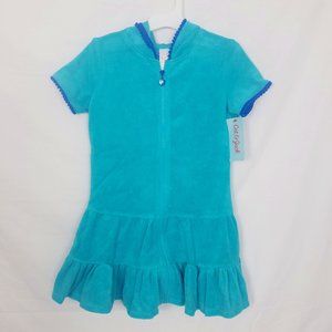 NWT! Girls swimsuit cover up with Hoodie